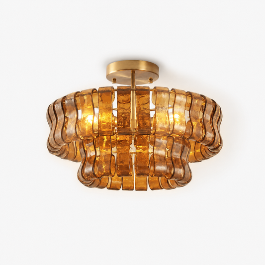 Ghiaccio Flush Mount Ceiling Lamp