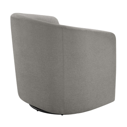 Ardena Modern Swivel Barrel Chair with Pocket Coil Seat - Multiple Colors