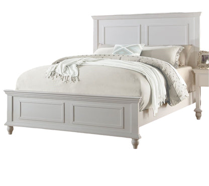White California King Size Bedroom Furniture Set