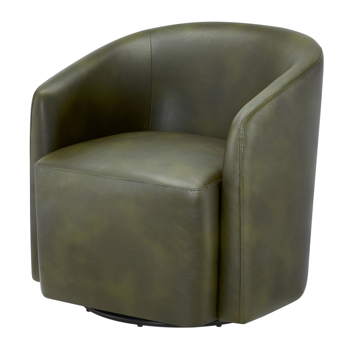 Ardena Modern Swivel Barrel Chair with Pocket Coil Seat - Multiple Colors
