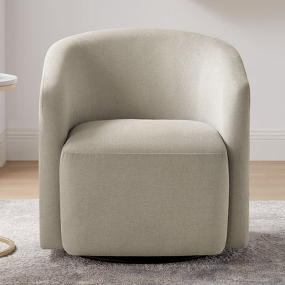 Ardena Modern Swivel Barrel Chair with Pocket Coil Seat - Multiple Colors