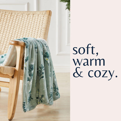 Velvet Plush Sherpa Luxury Bed Blanket - Kinsley Collection